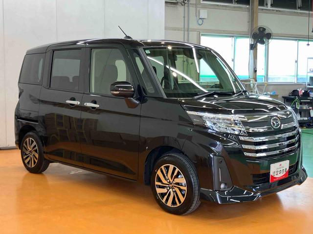 トールカスタムGスマホ連携9インチディスプレイオーディオ USB接続 HDMI接続 ブルートゥース対応 スマアシ ダイハツ予防安全機能 アダプティブクルーズコントロール オートブレーキホールド付き電動パーキング(千葉県)の中古車