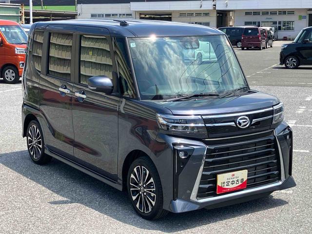 タントカスタムRSリミテッドターボエンジン 両側パワスラ 15インチアルミ LEDヘッド&フォグ ETC バックカメラ シートヒーター 電動駐車ブレーキ 上下2段調節式デッキボード 自動追従クルコン 衝突被害軽減ブレーキ(千葉県)の中古車