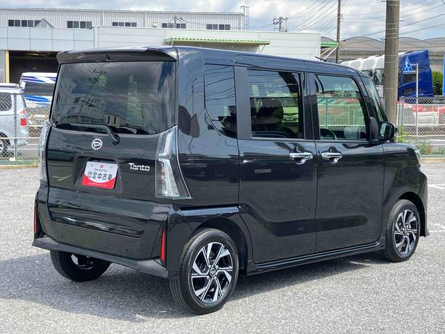 タントカスタムXリミテッド両側電動スライドドア 14インチアルミ LEDヘッド&フォグランプ ETC バックカメラ シートヒーター 電動駐車ブレーキ 上下2段調節式デッキボード 自動追従クルコン 衝突被害軽減ブレーキ(千葉県)の中古車