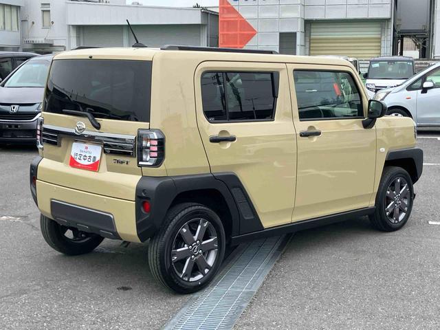 タフトGターボ ダーククロムベンチャーターボ ガラスルーフ ルーフレール ナビ/TV/BT/DVD/USB バックカメラ 全車速追従クルコン LEDヘッドランプ オートライト コ−ナ−センサー シートヒーター 電動駐車ブレーキ キーフリー(千葉県)の中古車