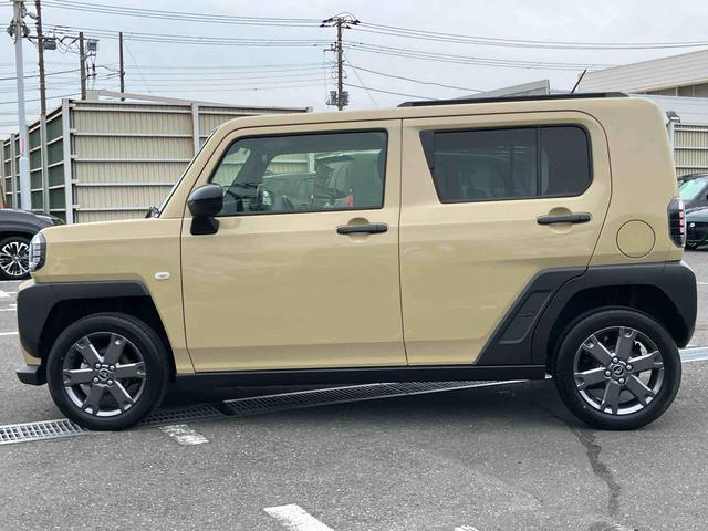 タフトGターボ ダーククロムベンチャーターボ ガラスルーフ ルーフレール ナビ/TV/BT/DVD/USB バックカメラ 全車速追従クルコン LEDヘッドランプ オートライト コ−ナ−センサー シートヒーター 電動駐車ブレーキ キーフリー(千葉県)の中古車