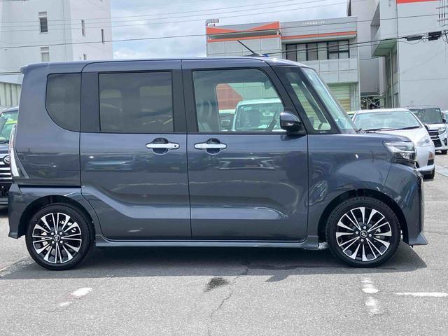 タントカスタムRSリミテッドターボ バックカメラ 全車速追従クルコン LEDヘッドライト フォグランプ オートライト ADB 両側電動スライド シートヒーター 革巻ステアリング コ−ナ−センサー 電動駐車ブレーキ アルミホイール(千葉県)の中古車