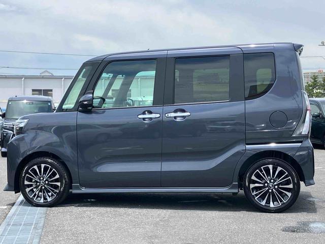 タントカスタムRSリミテッドターボ バックカメラ 全車速追従クルコン LEDヘッドライト フォグランプ オートライト ADB 両側電動スライド シートヒーター 革巻ステアリング コ−ナ−センサー 電動駐車ブレーキ アルミホイール(千葉県)の中古車