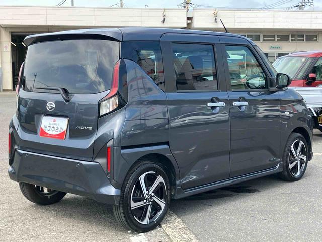 ムーヴＲＳ両側電動スライドドア　バックカメラ　全車速追従クルコン　ターボ　ＬＥＤヘッドライト　オートライト　ＡＤＢ　革巻ステアリング　スマアシ　前後コーナーセンサー　電動駐車ブレーキ　キーフリー　アルミホイール（千葉県）の中古車