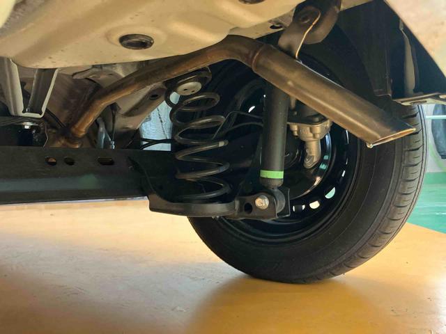 ムーヴキャンバスストライプスＧスマアシ　ダイハツ予防安全機能　置きラクボックス　ホットカップホルダー　前席シートヒーター　オートブレーキホールド付き電動パーキング　前後コーナーセンサー　プッシュエンジンスタート（千葉県）の中古車