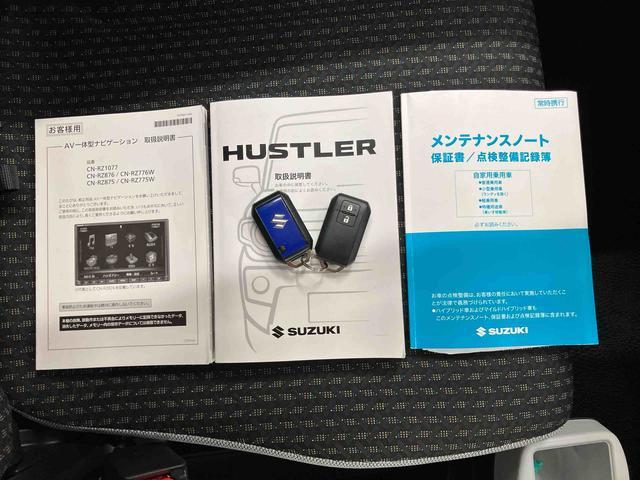 ハスラーハイブリッドXハイブリッド ナビ/TV/DVD/BT/USB 全方位カメラ LEDヘッドライト オートライト AHB シートヒーター 革巻きステアリング 総突軽減装置 オートエアコン アルミホイール ボタンスタート(千葉県)の中古車