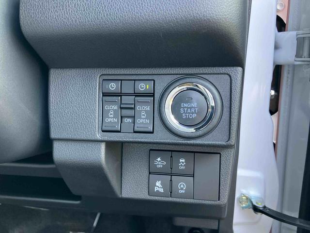 ムーヴキャンバスストライプスGバックカメラ ホッとカップホルダー 置き楽ボックス LEDヘッドライト オートライト AHB 衝突被害軽減装置 前後コーナーセンサー 両側電動スライドドア シートヒーター 電動駐車ブレーキ キーフリー(千葉県)の中古車