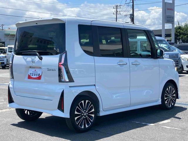 タントカスタムRSリミテッドターボ バックカメラ ETC 全車速追従クルコン LEDヘッドライト フォグランプ オートライト 両側電動スライド シートヒーター 革巻ステアリング コ−ナ−センサー 電動駐車ブレーキ アルミホイール(千葉県)の中古車