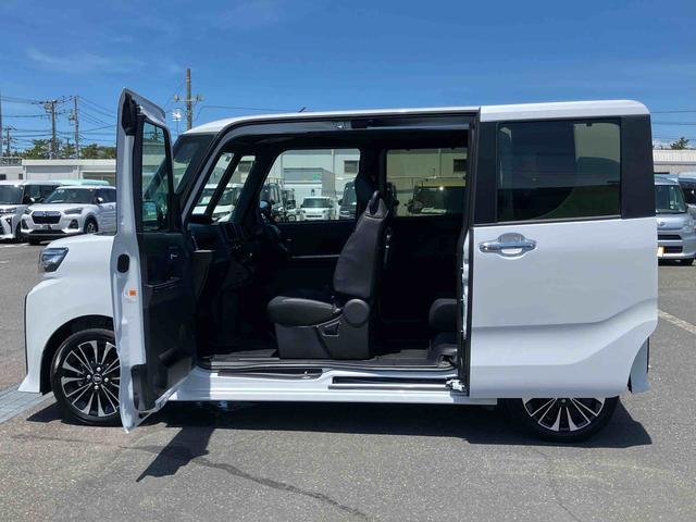 タントカスタムRSリミテッドターボ バックカメラ ETC 全車速追従クルコン LEDヘッドライト フォグランプ オートライト 両側電動スライド シートヒーター 革巻ステアリング コ−ナ−センサー 電動駐車ブレーキ アルミホイール(千葉県)の中古車