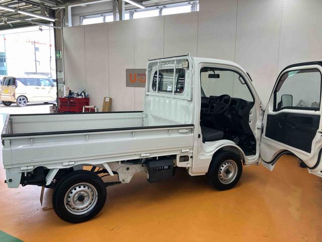 ハイゼットトラックスタンダード 農用スペシャル4WD スーパーデフロック ゲートプロテクター ガードフレームプロテクター テールゲートチェーン リヤ4枚リーフスプリング 荷台作業灯 スピーカー一体型ラジオチューナー 助手席シートバックポケット(千葉県)の中古車