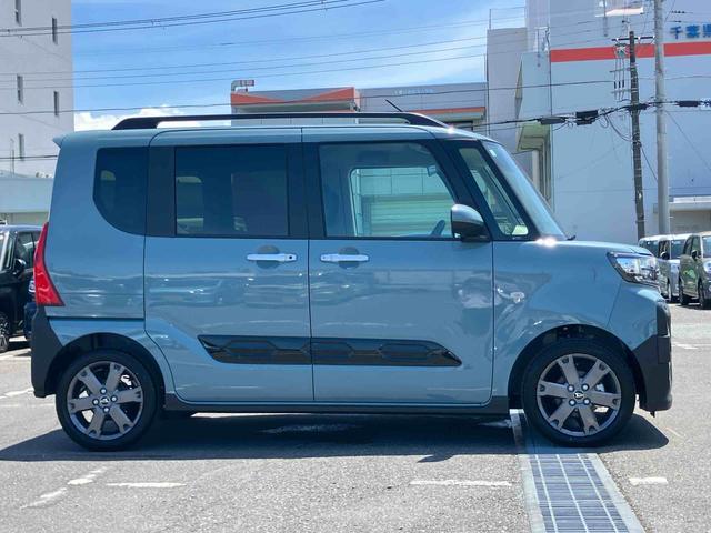 タントファンクロスターボリミテッドターボ ETC バックカメラ 全車速追従クルコン ルーフレール 両側電動スライド LEDヘッドライト オートライト シートヒーター スマアシ 前後コーナーセンサー 電動駐車ブレーキ キーフリー アルミ(千葉県)の中古車