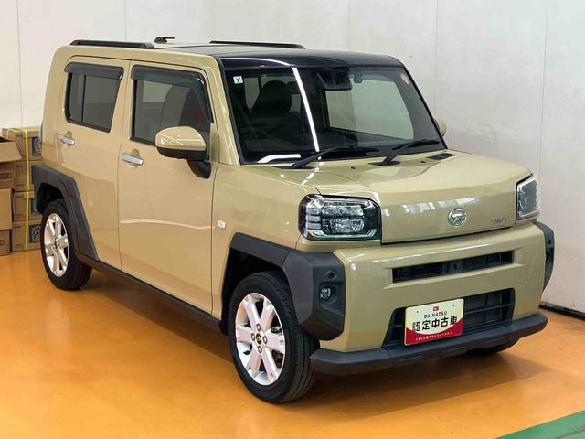 タフトＧナビ／ＢＴ／ＴＶ／ＤＩＳＣ／全周囲カメラ　前後ドラレコ　ガラスルーフ　ルーフレール　１５インチアルミ　ＬＥＤヘッド／フォグ　シートヒーター　電動駐車ブレーキ　コーナーセンサー　衝突被害軽減ブレーキ（千葉県）の中古車