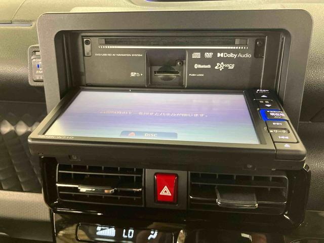 タントカスタムＸスマアシ　ダイハツ予防安全機能　バックカメラ連動フルセグナビ　ＵＳＢ接続　フロント．リヤドライブレコーダー連動　ビルトインＥＴＣ　運転席ロングスライドシート　前席シートヒーター　アイドリングストップ（千葉県）の中古車