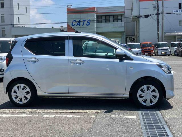 ミライースＸ　ＳＡIIIＬＥＤヘッドランプ　オートハイビーム　電動格納ドアミラー　コーナーセンサー　プライバシーガラス　衝突被害軽減ブレーキ　アイドリングストップ　サイドレバー式駐車ブレーキ　キーレスエントリー（千葉県）の中古車