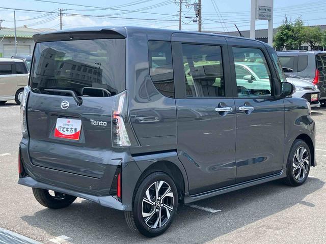 タントカスタムＸリミテッドＥＴＣ　バックカメラ　全車速追従クルコン　両側電動スライドドア　ＬＥＤヘッドライト　オートライト　ＡＨＢ　スマアシ　シートヒーター　コ−ナ−センサー　電動パーキングブレーキ　キーフリー　アルミホイール（千葉県）の中古車