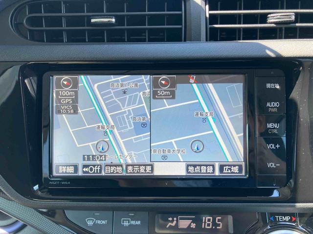 アクアSハイブリッド ナビ/TV/BT/CD バックカメラ ETC LEDヘッドライト オートエアコン スマートキー 電動格納ミラー ステアリングリモコン チルトステアリング 横滑り防止装置 ゲート式シフト(千葉県)の中古車