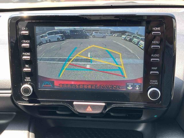 ヤリスハイブリッドG4WD 8型ナビ/TV/BT/USB バックカメラ 前後ドラレコ ETC 全車速追従クルコン ブラインドスポットモニター AC100V電源 オートライト AHB 衝突軽減装置 前後クリアランスセンサー(千葉県)の中古車