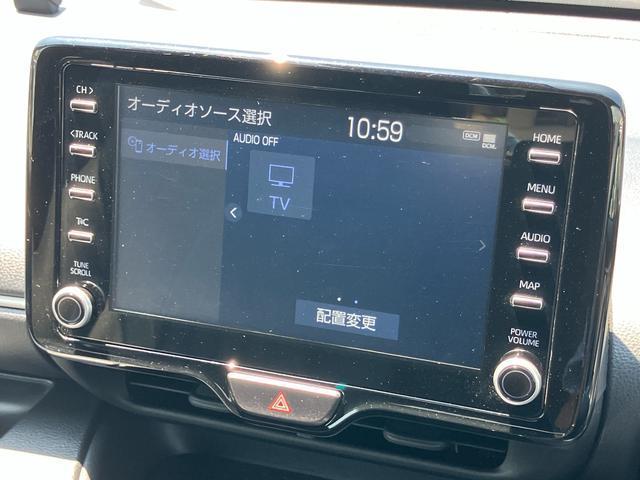 ヤリスハイブリッドG4WD 8型ナビ/TV/BT/USB バックカメラ 前後ドラレコ ETC 全車速追従クルコン ブラインドスポットモニター AC100V電源 オートライト AHB 衝突軽減装置 前後クリアランスセンサー(千葉県)の中古車