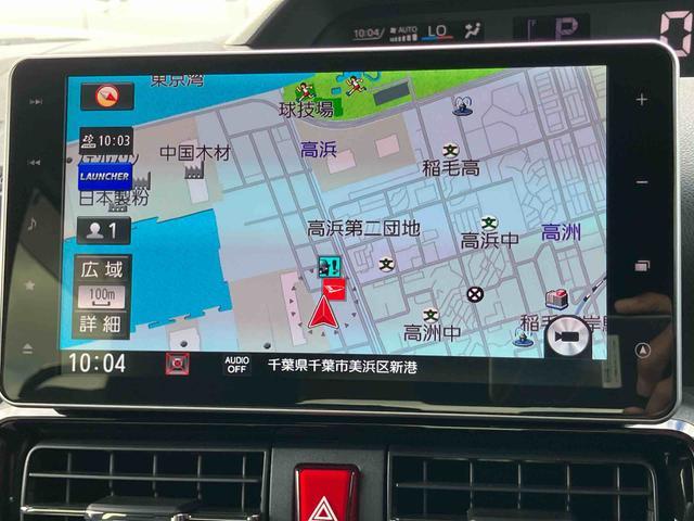タントカスタムＲＳセレクションターボ　９型ナビ／ＴＶ／ＤＶＤ／ＢＴ／ＵＳＢ　バックカメラ　前後ドラレコ　ＥＴＣ　全車速追従クルコン　ＬＥＤヘッドライト　オートライト　スマアシ　コ−ナ−センサー　シートヒーター　両側電動スライドドア（千葉県）の中古車
