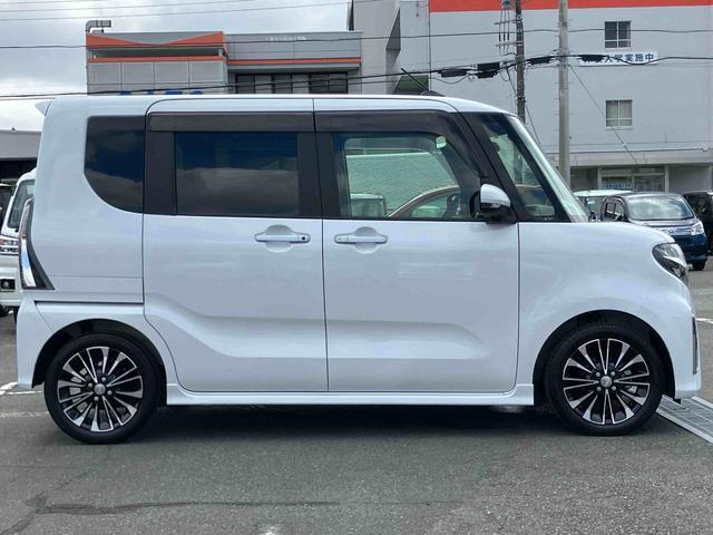 タントカスタムＲＳセレクションターボ　９型ナビ／ＴＶ／ＤＶＤ／ＢＴ／ＵＳＢ　バックカメラ　前後ドラレコ　ＥＴＣ　全車速追従クルコン　ＬＥＤヘッドライト　オートライト　スマアシ　コ−ナ−センサー　シートヒーター　両側電動スライドドア（千葉県）の中古車