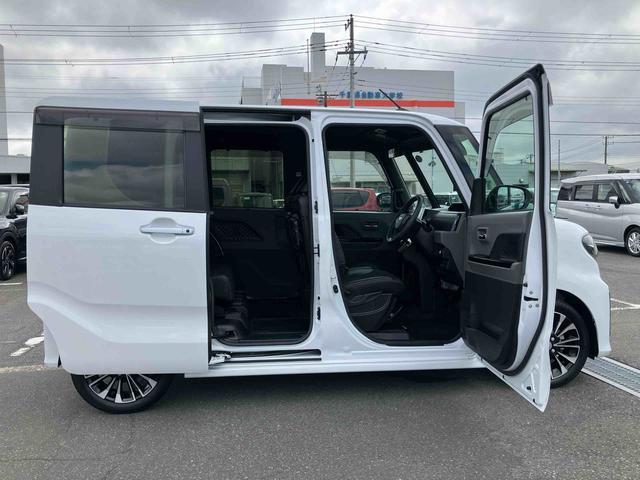 タントカスタムＲＳセレクションターボ　９型ナビ／ＴＶ／ＤＶＤ／ＢＴ／ＵＳＢ　バックカメラ　前後ドラレコ　ＥＴＣ　全車速追従クルコン　ＬＥＤヘッドライト　オートライト　スマアシ　コ−ナ−センサー　シートヒーター　両側電動スライドドア（千葉県）の中古車