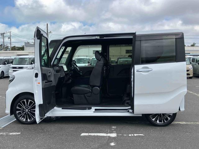タントカスタムＲＳセレクションターボ　９型ナビ／ＴＶ／ＤＶＤ／ＢＴ／ＵＳＢ　バックカメラ　前後ドラレコ　ＥＴＣ　全車速追従クルコン　ＬＥＤヘッドライト　オートライト　スマアシ　コ−ナ−センサー　シートヒーター　両側電動スライドドア（千葉県）の中古車