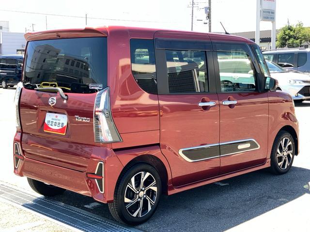 タントカスタムXスタイルセレクションナビ/TV/DVD/BT/USB バックカメラ 前後ドラレコ ETC 両側電動スライド LEDヘッドライト オートライト AHB 前後コ−ナ−センサー シートヒーター キーフリー 革巻きステア アルミ(千葉県)の中古車