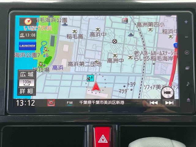 トールＧスマアシ　ダイハツ予防安全機能　バックカメラ連動フルセグナビ　ＵＳＢ接続　ブルートゥース対応　フロント．リヤドライブレコーダー連動　前後コーナーセンサー　助手席シートアンダートレイ（千葉県）の中古車