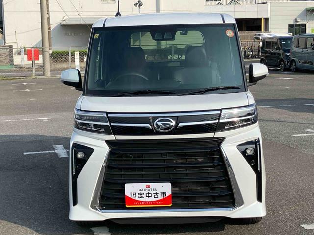 タントカスタムRSターボ ナビ/TV/DVD/BT 全周囲カメラ 前後ドラレコ LEDヘッドライト オートライト AHB スマートアシスト 前後コ−ナ−センサー シートヒーター 両側電動スライドドア 革巻きステアリング(千葉県)の中古車