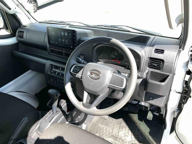 ハイゼットトラックジャンボエクストラ４ＷＤ　ＣＶＴ　９型ＤＰＡ／ＴＶ／ＢＴ／ＵＳＢ　バックカメラ　荷台三方開　荷台作業灯　ＬＥＤヘッドライト　ＰＷ　電格ミラー　リヤスモークガラス　スマアシ　クリアランスソナー　キーフリー　ボタンスタート（千葉県）の中古車