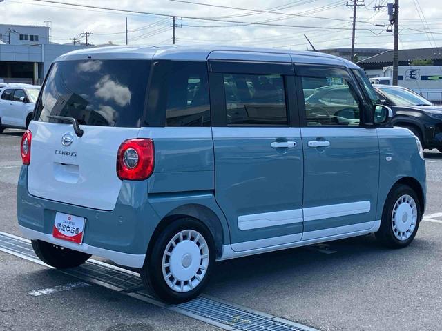 ムーヴキャンバスストライプスG駐車支援装置 エンジンスタート付きキーフリー ワイヤレス充電器 9型DPA 全周囲カメラ 前後ドラレコ ETC 前後コーナーセンサ シートヒーター 電動駐車ブレーキ ホッとカップホルダー 置き楽BOX(千葉県)の中古車
