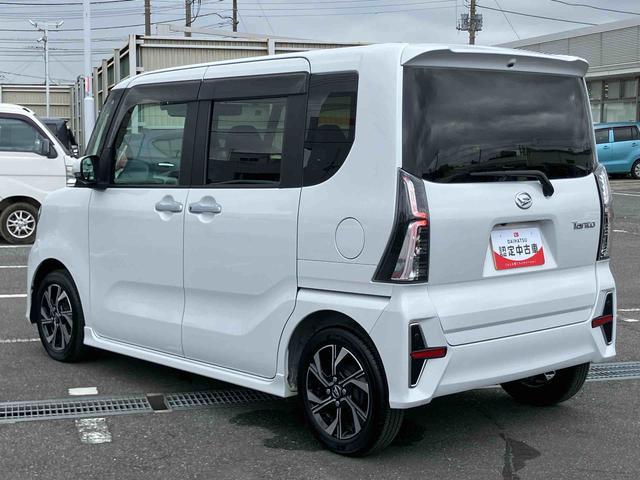 タントカスタムＸ９型ナビ／ＴＶ／ＤＶＤ／ＢＴ／ＵＳＢ　バックカメラ　ドラレコ　ＥＴＣ　両側電動スライドドア　シートヒーター　ＬＥＤヘッドライト　オートライト　衝突軽減装置　コ−ナ−センサー　キーフリー　アルミホイール（千葉県）の中古車