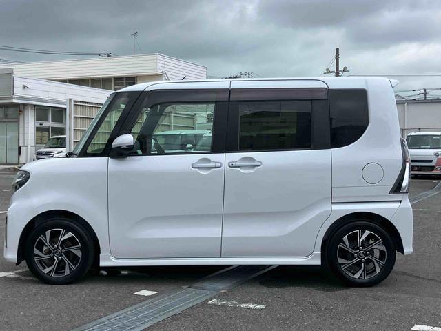 タントカスタムＸ９型ナビ／ＴＶ／ＤＶＤ／ＢＴ／ＵＳＢ　バックカメラ　ドラレコ　ＥＴＣ　両側電動スライドドア　シートヒーター　ＬＥＤヘッドライト　オートライト　衝突軽減装置　コ−ナ−センサー　キーフリー　アルミホイール（千葉県）の中古車