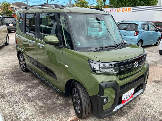 タントファンクロスターボリミテッドターボ車 衝突回避支援ブレーキ キーフリー 両側電動スライドドア LEDヘッドライト LEDフォグライトアダクティブクルーズコントロール 運転席助手席シートヒーター 電子パーキングブレーキ(千葉県)の中古車