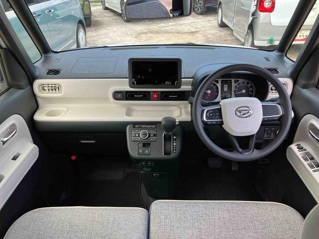 ムーヴキャンバスストライプスG衝突回避支援ブレーキ 両側電動スライドドア 運転席助手席ヒートシーター LEDヘッドライト LEDバックフォグライト キーフリー 2トーンカラー(千葉県)の中古車