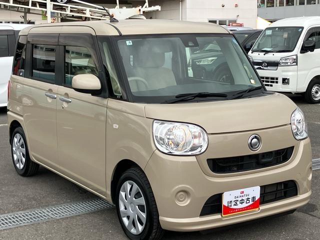 ムーヴキャンバスＬ　ＳＡIIナビ／ＴＶ／ＤＶＤ／ＢＴ／ＵＳＢ　バックカメラ　オートライト　ステアリングリモコン　衝突被害軽減装置　両側スライドドア　アイドリングストップ　足踏み式駐車ブレーキ　キーレスエントリー　盗難防止アラーム（千葉県）の中古車