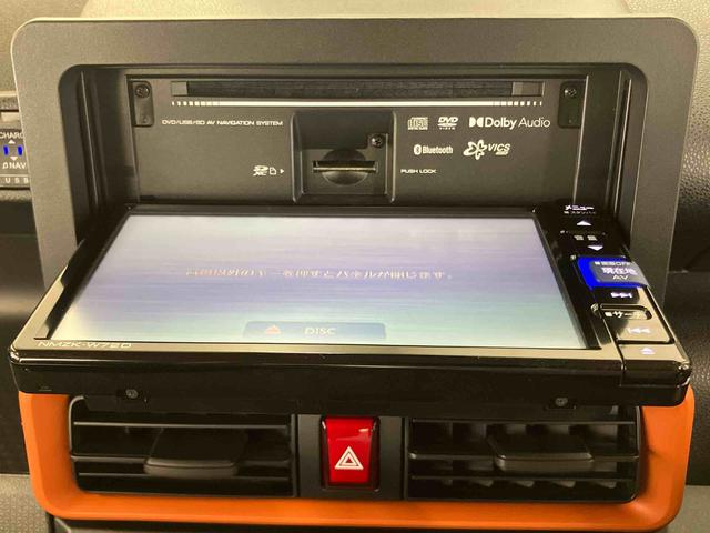 タントファンクロス　エコアイドル非装着車バックカメラ連動フルセグナビ　ＵＳＢ接続　ブルートゥース対応　フロントリヤドライブレコーダー連動　ルーフレール　ラゲージルームランプ　上下２段調整式デッキボード　オートブレーキホールド付電動パーキング（千葉県）の中古車