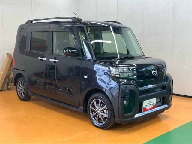タントファンクロス　エコアイドル非装着車バックカメラ連動フルセグナビ　ＵＳＢ接続　ブルートゥース対応　フロントリヤドライブレコーダー連動　ルーフレール　ラゲージルームランプ　上下２段調整式デッキボード　オートブレーキホールド付電動パーキング（千葉県）の中古車