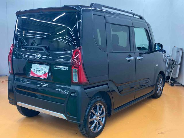 タントファンクロス　エコアイドル非装着車バックカメラ連動フルセグナビ　ＵＳＢ接続　ブルートゥース対応　フロントリヤドライブレコーダー連動　ルーフレール　ラゲージルームランプ　上下２段調整式デッキボード　オートブレーキホールド付電動パーキング（千葉県）の中古車