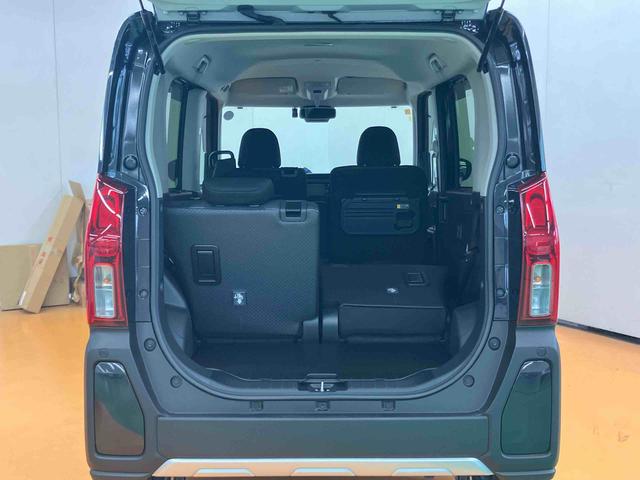 タントファンクロス　エコアイドル非装着車バックカメラ連動フルセグナビ　ＵＳＢ接続　ブルートゥース対応　フロントリヤドライブレコーダー連動　ルーフレール　ラゲージルームランプ　上下２段調整式デッキボード　オートブレーキホールド付電動パーキング（千葉県）の中古車
