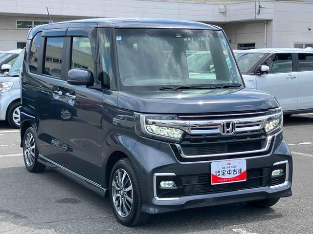 N−BOXカスタムLナビ/TV/DVD/BT/USB バックカメラ 全車速追従クルコン ハーフシェイドガラス 両側スライドドア(左側電動) LEDヘッドライト オートライト シートヒーター スマートキー アルミホイール(千葉県)の中古車