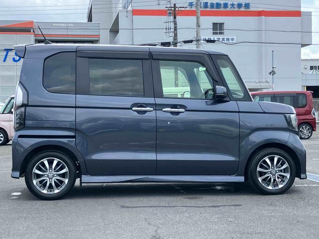 N−BOXカスタムLナビ/TV/DVD/BT/USB バックカメラ 全車速追従クルコン ハーフシェイドガラス 両側スライドドア(左側電動) LEDヘッドライト オートライト シートヒーター スマートキー アルミホイール(千葉県)の中古車