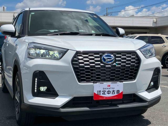 ロッキープレミアムG HEVHEV バックカメラ 全車速追従クルコン LEDヘッドランプ オートライト ADB リヤフォグランプ スマアシ コーナーセンサー シートヒーター 革巻ステアリング 電動駐車ブレーキ キーフリー アルミ(千葉県)の中古車