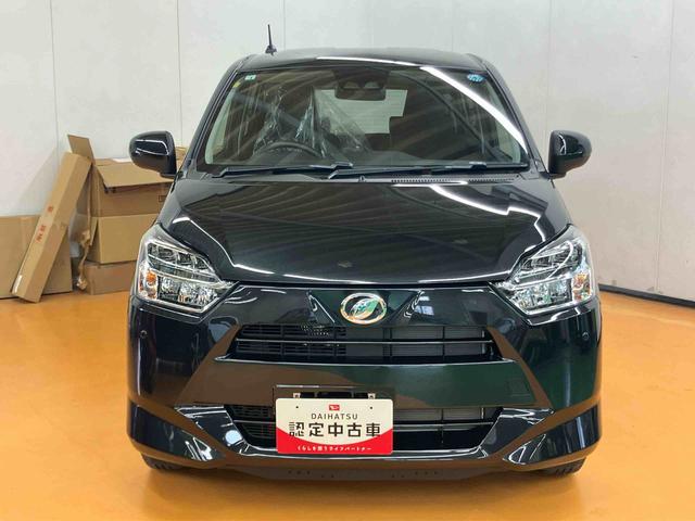 ミライースＸ　ＳＡIII衝突被害軽減ブレーキ　横滑り防止装置　前後コーナーセンサー　キーレスエントリー　マニュアルレベリング機能付ＬＥＤヘッドライト　オートライト　オートハイビーム　バニティーミラー付き左右サンバイザー（千葉県）の中古車
