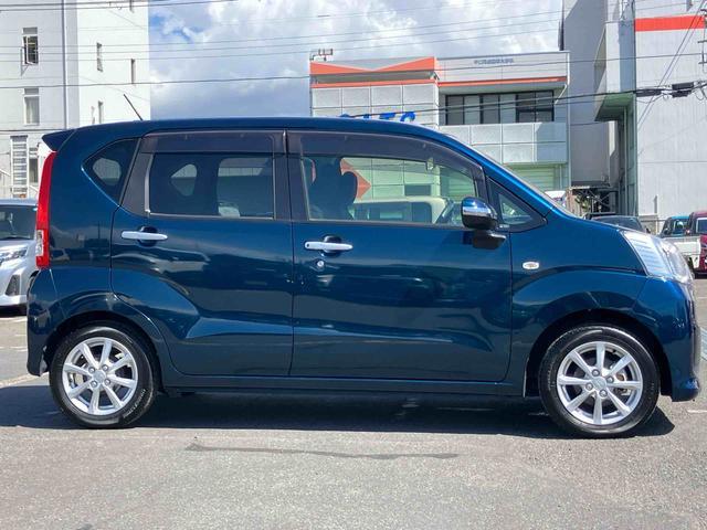 ムーヴXリミテッドII SAIIIバックカメラ 運転席シートヒーター トップシェイドガラス アルミホイール LEDヘッドライト オートライト オートハイビーム CD/AUX スマアシ 革巻ステアリング ステリモ キーレス 盗難防止警報(千葉県)の中古車