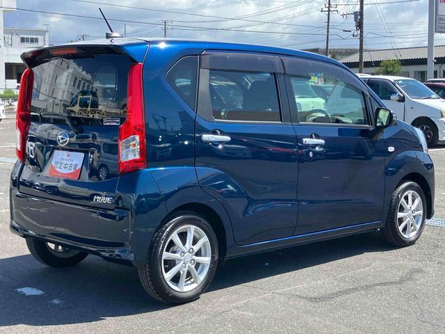 ムーヴXリミテッドII SAIIIバックカメラ 運転席シートヒーター トップシェイドガラス アルミホイール LEDヘッドライト オートライト オートハイビーム CD/AUX スマアシ 革巻ステアリング ステリモ キーレス 盗難防止警報(千葉県)の中古車