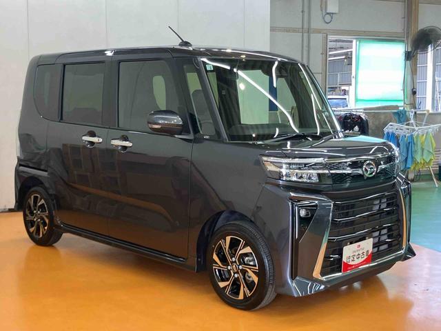 タントカスタムＸリミテッドスマアシ　ダイハツ予防安全機能　アダプティブクルーズコントロール　ビルトインＥＴＣ　前席シートヒーター　上下２段調整式デッキボード　前後コーナーセンサー　オートライト　オートハイビーム（千葉県）の中古車