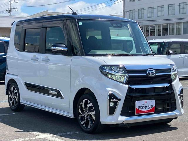 タントカスタムＸセレクション９型ナビ／ＴＶ／ＤＶＤ／ＢＴ／ＵＳＢ　全周囲カメラ　前後ドラレコ　ＥＴＣ　駐車支援装置　リモコンエンジンスターター付キーフリー　両側電動スライドドア　シートヒーター　コ−ナ−センサー　アルミホイール（千葉県）の中古車