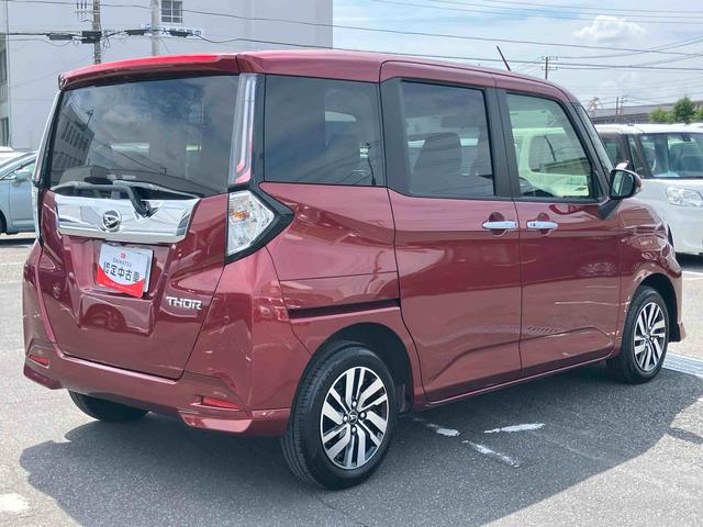 トールカスタムＧ９型ＤＰＡ／ＴＶ／ＢＴ／ＵＳＢ　バックカメラ　全車速追従クルコン　ＬＥＤヘッドライト　オートライト　ＡＨＢ　スマアシ　前後コーナーセンサー　電動駐車ブレーキ　キーフリー　革巻ハンドル　アルミホイール（千葉県）の中古車