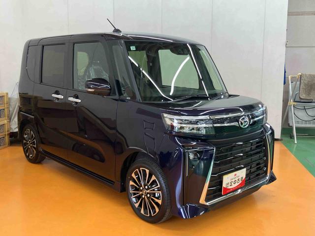 タントカスタムＲＳリミテッドスマアシ　ダイハツ予防安全機能　両側電動スライドドア　アダプティブクルーズコントロール　ビルトインＥＴＣ　前席シートヒーター　オートブレーキホールド付き電動パーキング　上下２段調整式デッキボード（千葉県）の中古車